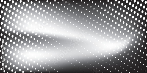 White vector abstract blured pattern with Dots halftone pattern gradient texture.