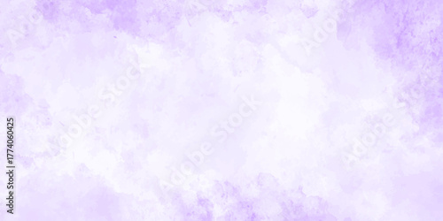 Abstract watercolor background texture. Brush painted watercolor paper texture background in purple color. Watercolor vector grunge background. Texture of colorful Watercolor background.
