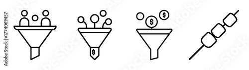 Understanding sales funnel conversion rates and marketing strategy for business growth success
