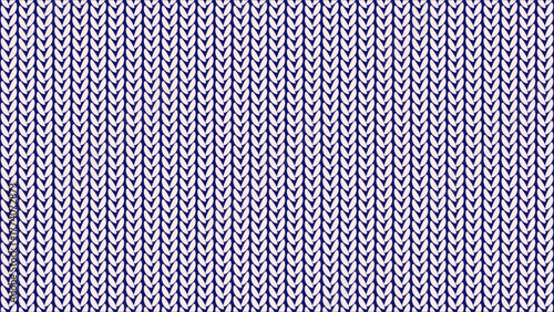 A close-up of a detailed vector illustration of a knitted texture. The interwoven yarns and patterns are visible, creating a sense of softness and warmth. Perfect for illustrating themes of coziness, 