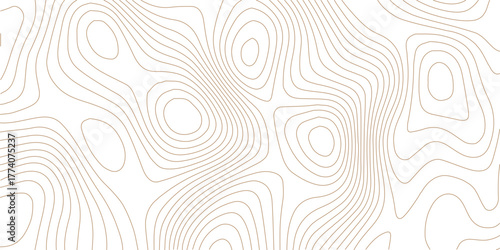 Topographic gold luxury map background. Geographic abstract pattern. Abstract mountain terrain map background with abstract shape line texture. Design illustration for wall art, fabric, packaging.