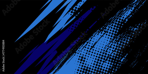 car decal vector design. abstract background for vehicle vinyl wrap