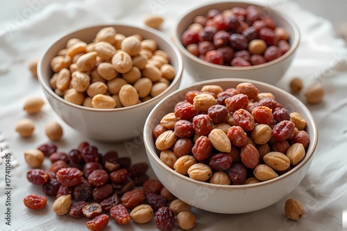 Wallpaper Mural Mixed Nuts and Goji Berries. Brain Food and Healthy Snack Concept Torontodigital.ca