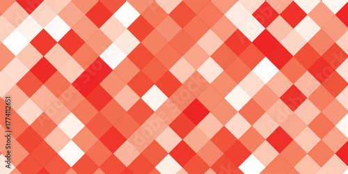 Colorful vector mosaic pattern. Abstract background. Raster copy of vector file.