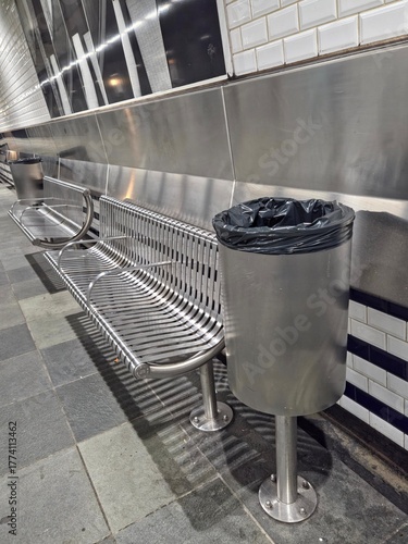 underground subway interior objects in the inner world metro