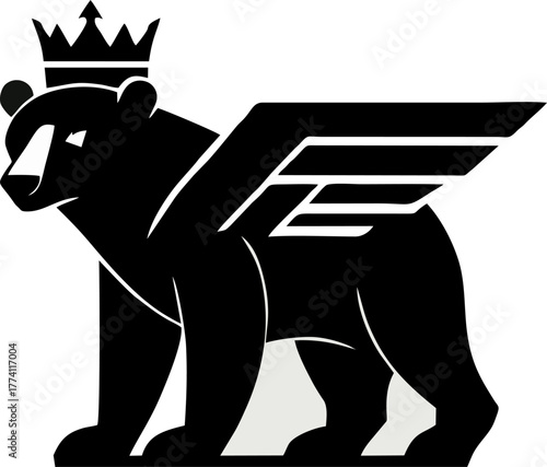 Modern professional grizzly bear logo for a sport team
Bear head outline silhouette cut out vector sticker with Simple Geometric Design of Bear Head and Bear head mascot vector for emblem design Masco