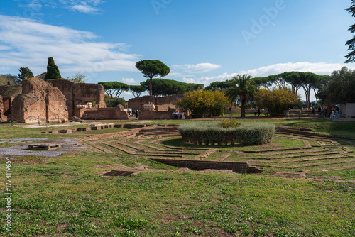 Foto Domus Flavia at Colle Palatino (Palatine Hill), within the archaeological park o