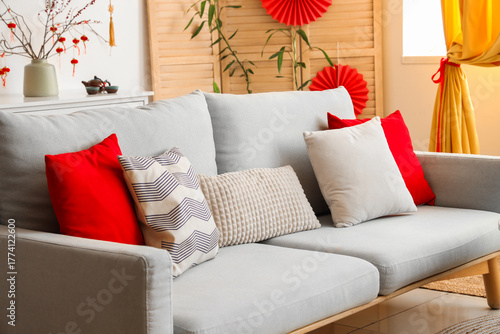 Interior of living room wit...