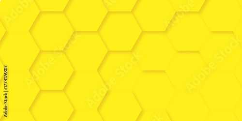  abstract vector minimal with 3d white hexagon background and Embossed Hexagon , honeycomb white mosaic cell web ,light and shadow texture design.