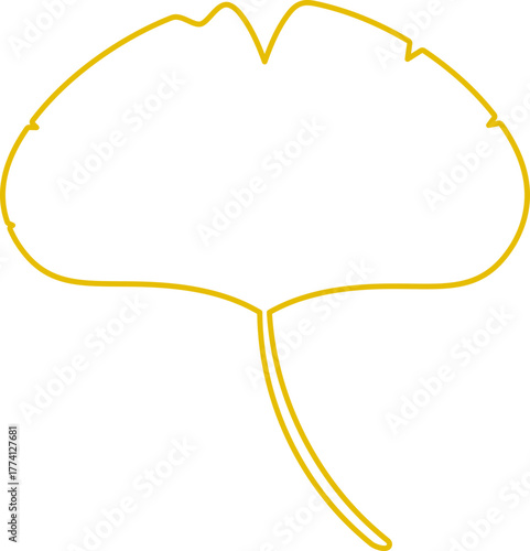 낙엽-은행잎-은행나무잎-잎-은행-나뭇잎-단풍잎-노란색-라인