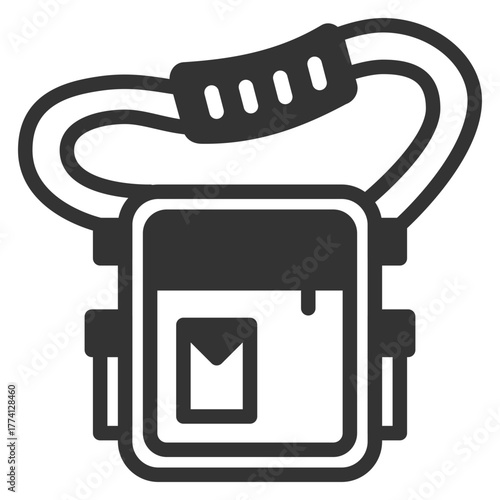 Sling bag icon