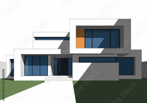 Modern Architectural Marvel A Sleek House Design