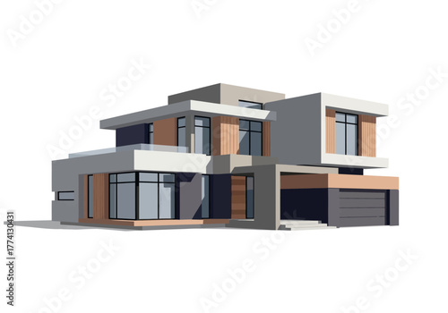 Modern Minimalist House Design Geometric Architecture & Clean Lines