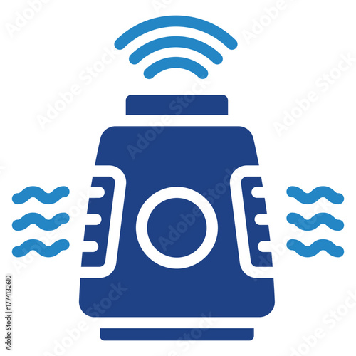 Air Purifier Mini Illustration Icon. Use For Modern Concept, Print, Ui, Ux Kit, Web And App Development. Vector Related To Technology, Smart Home And More