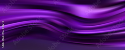 Luxury elegant background with silk drapery. 3d illustration, 3d rendering.