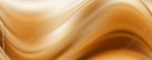 Particle drapery luxury gold background. 3d illustration, 3d rendering.
