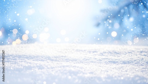 Bright Frosty Light Illustration
