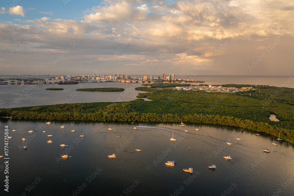 Fotografie Yachting in Miami, Florida
