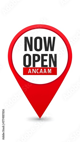 A red pin with the text Free Download A red pin with the text