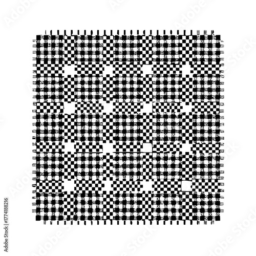 Keffiyeh Palestine Scarf Seamless Pattern Background Wallpaper