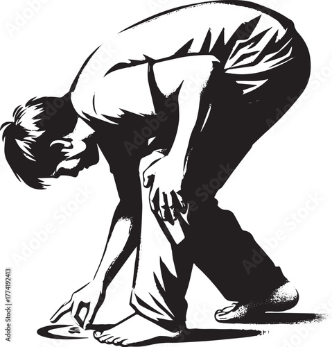 Toe-tally unconventional: A whimsical take on bending limits wit