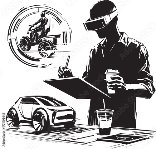 Future mobility design: Sketching innovative autonomous vehicle