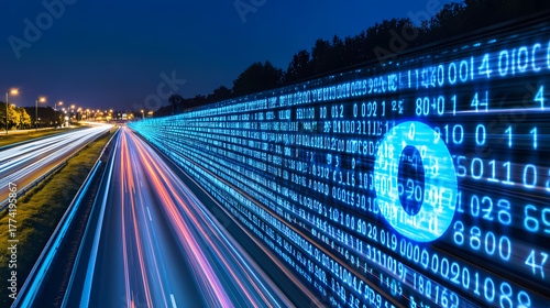 Digital Highway of Data Flow and Information Transmission