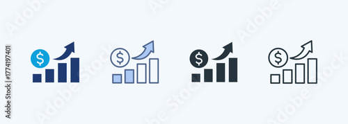 Economy Multiple Style Icon Collection