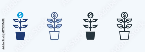 Investment Multiple Style Icon Collection