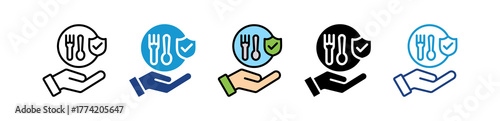 Food Security multiple icon
