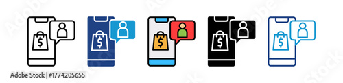 Digital Consumer multiple icon
