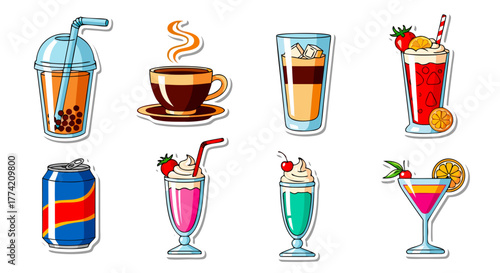 Variety of Drinks: Coffee, Boba, Smoothies, Cocktails