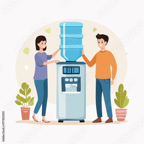 ウォーターサーバーと家族の快適な暮らし