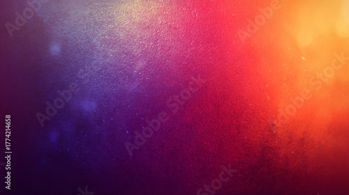 Wallpaper Mural Vibrant abstract background with a textured surface, a colorful gradient of blue, purple, red, and orange, and subtle light effects. Torontodigital.ca