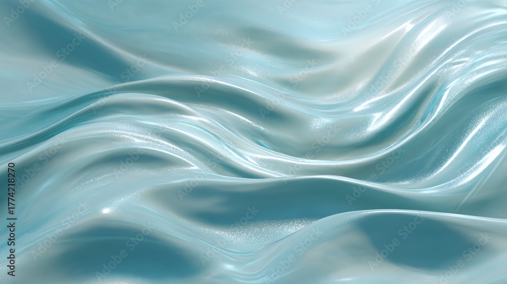 Obraz premium Elegant soft curves evoking the fluidity of water and the smoothness of silk, perfect for artistic design or background.