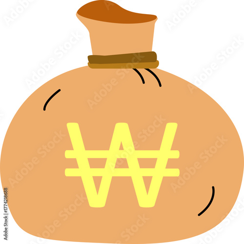 korean money bag