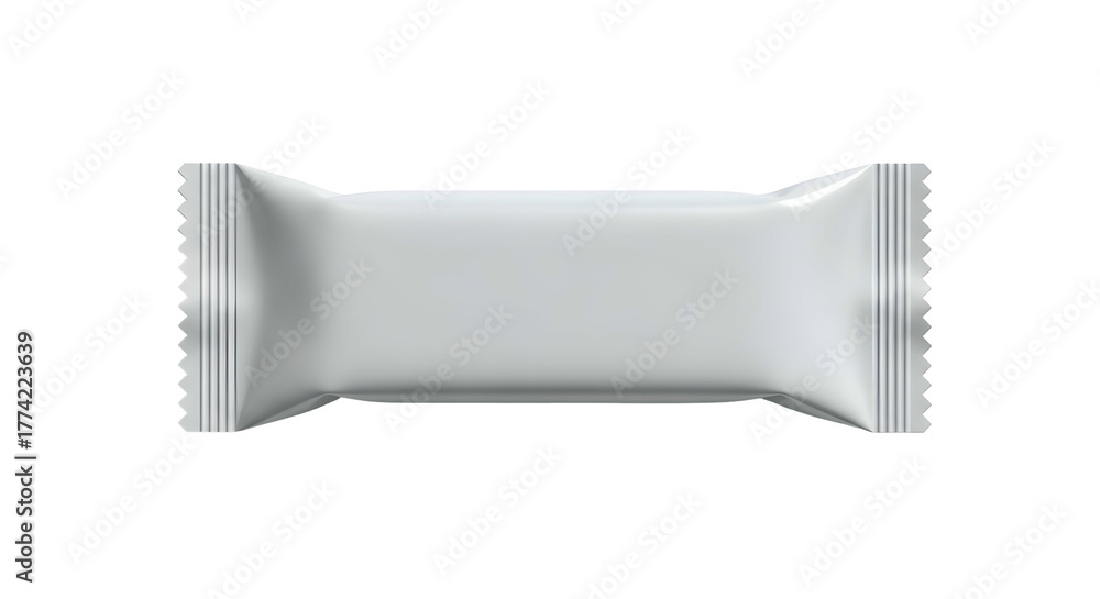 Fototapeta premium Candy Bar Mockup Blank Wrapper Package Mockup Unbranded Template