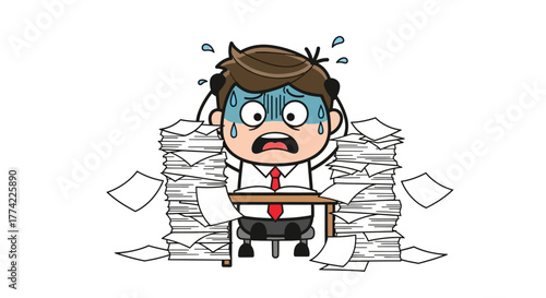 businessman with a suitcase