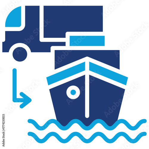 Expedited mixed color icon