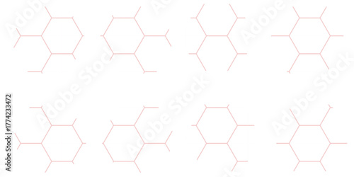 An abstract blue hexagonal pattern vector background with a 3d geometric honeycomb structure for digital technology illustration