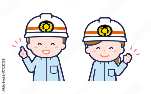 救急隊員／2人組／男女 01