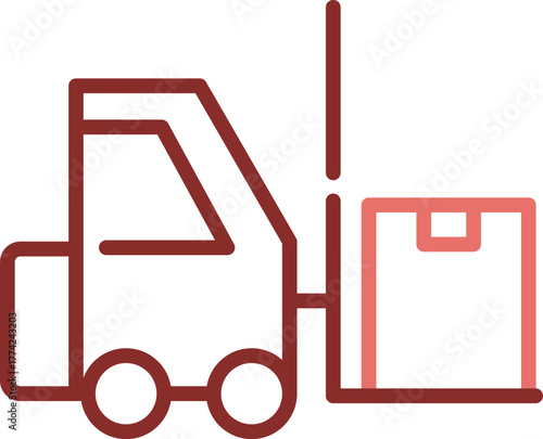 forklift line dual color