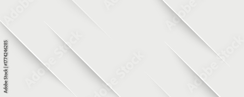 White and gray abstract background. Abstract background smooth fold pattern. Light pale vector background.