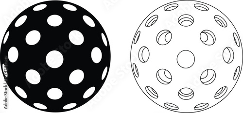 Easter egg designs black white polka dot outline