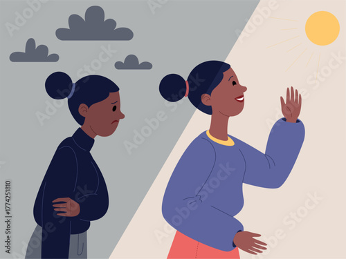 Mental health journey: sadness to hope and inner well-being