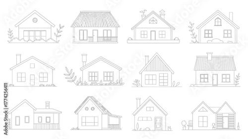 Discover charming home designs and architectural blueprints perfect for your dream house project, offering endless possibilities for modern living