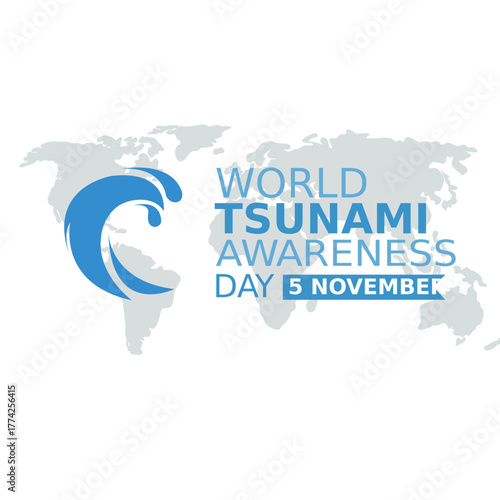 W  tsunami awareness day 5 November 