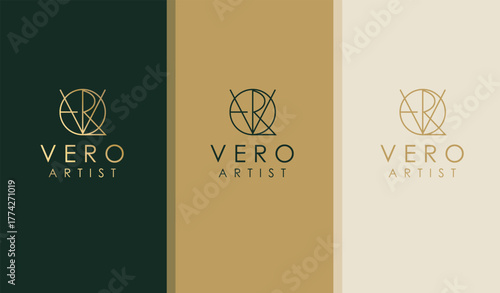 Luxury minimalist logo design, monogram name logo, minimalist letter logo, clothing brand logo