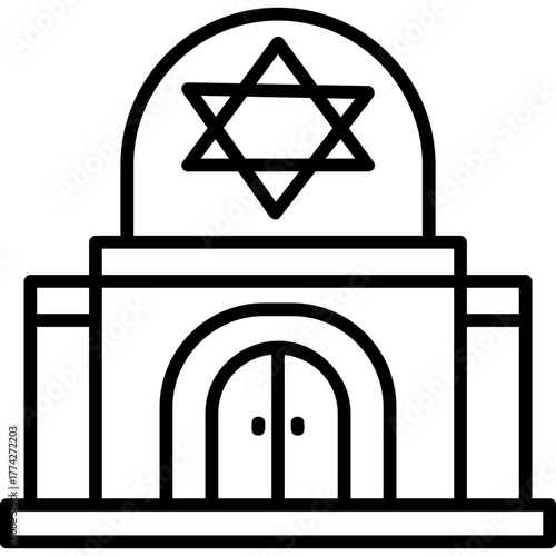 Synagogue Icon