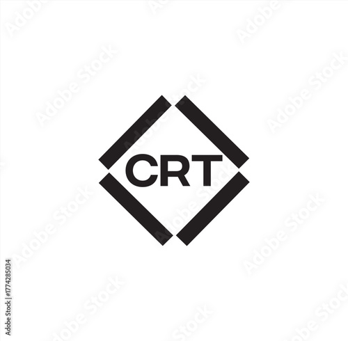 CRT set ,CRT logo. C R T design. White CRT letter. CRT, C R T letter logo design. Initial letter CRT letter logo set, linked circle uppercase monogram logo. C R T letter logo vector design.